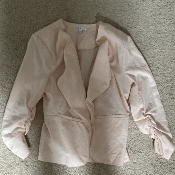 Venus linen matching blazer and shorts. EUC - Picture 9 of 10